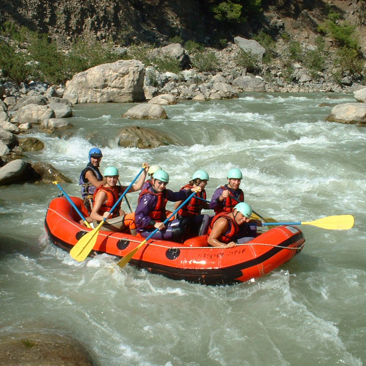 rafting
